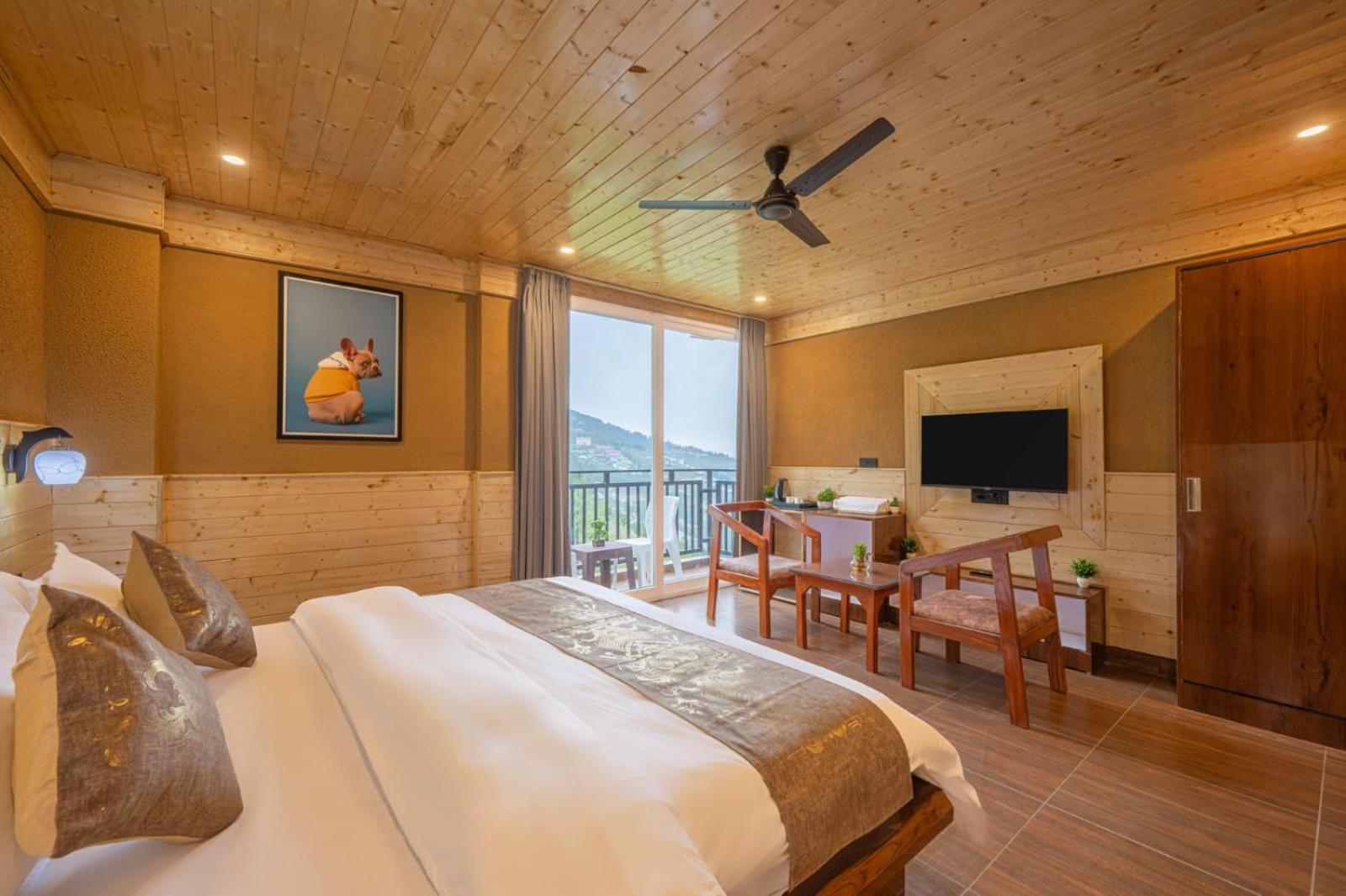 The Countryside Retreat I Vacations I Conference I Mice I Family Events I Open Air Terrace I Sky Bonfire I Kufri By Exotic Stays Σίμλα Εξωτερικό φωτογραφία