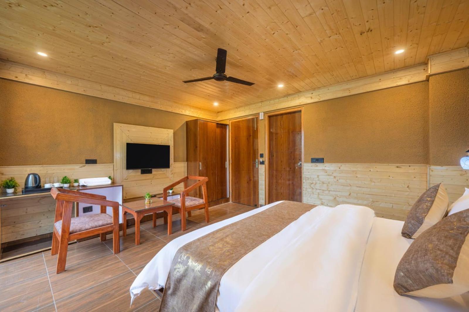 The Countryside Retreat I Vacations I Conference I Mice I Family Events I Open Air Terrace I Sky Bonfire I Kufri By Exotic Stays Σίμλα Εξωτερικό φωτογραφία