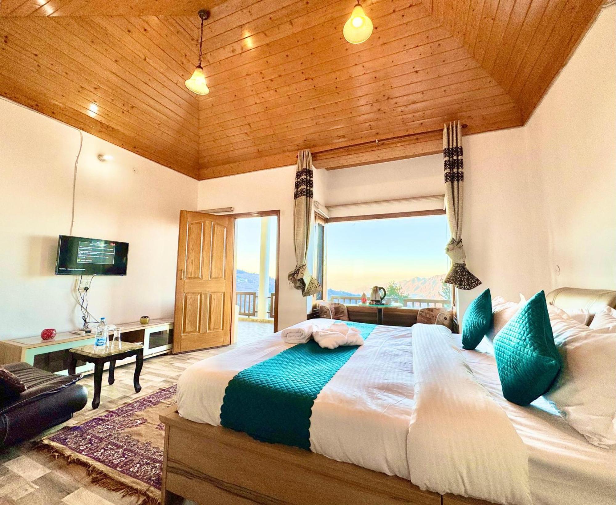 The Countryside Retreat I Vacations I Conference I Mice I Family Events I Open Air Terrace I Sky Bonfire I Kufri By Exotic Stays Σίμλα Εξωτερικό φωτογραφία
